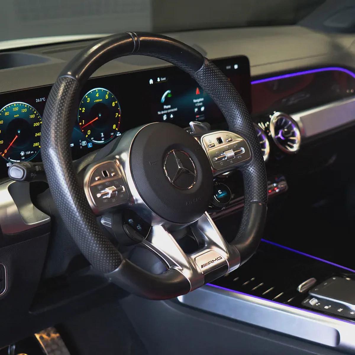 AED 3,257 p.m • 0% Downpayment • Mercedes GLB 35 AMG • 1 Year Warranty-9-9