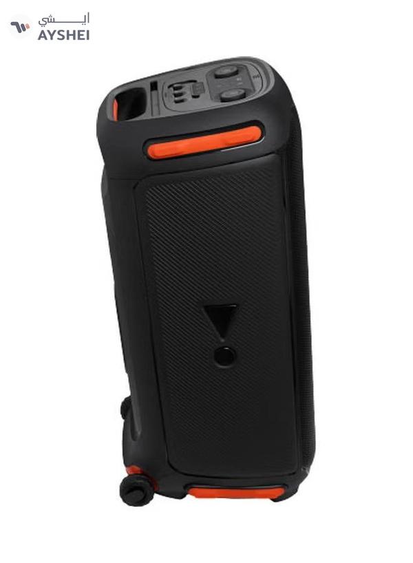 JBL Partybox 710 Party Speaker With 800W Rms Powerful Sound - Built In Lights - Splashproof - Guitar & Mic Inputs Black