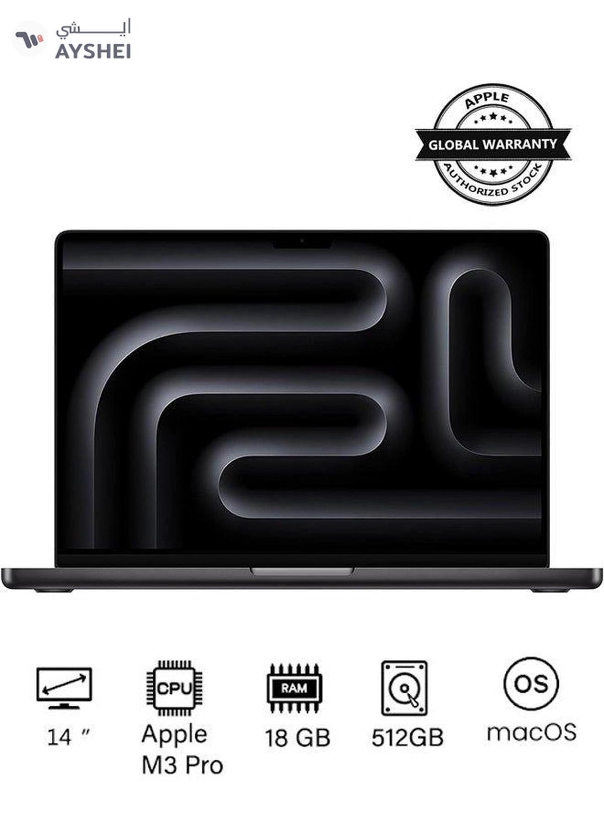 Apple 2023 Newest MacBook Pro MRX33 Laptop M3 Pro chip with 11‑core CPU-0-0