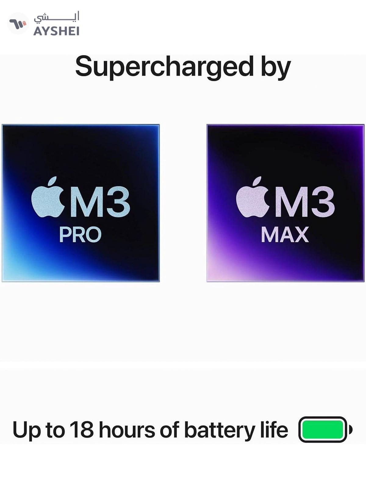 Apple 2023 Newest MacBook Pro MRX33 Laptop M3 Pro chip with 11‑core CPU-2-2