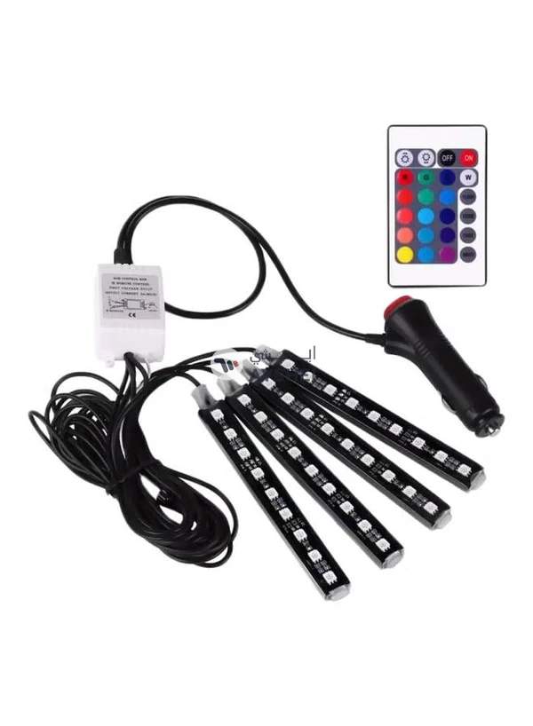 Generic 4-Piece LED Strip Lights With Remote