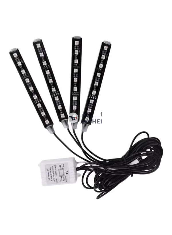 Generic 4-Piece LED Strip Lights With Remote