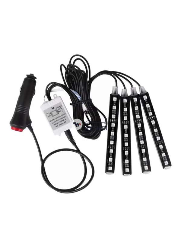 Generic 4-Piece LED Strip Lights With Remote