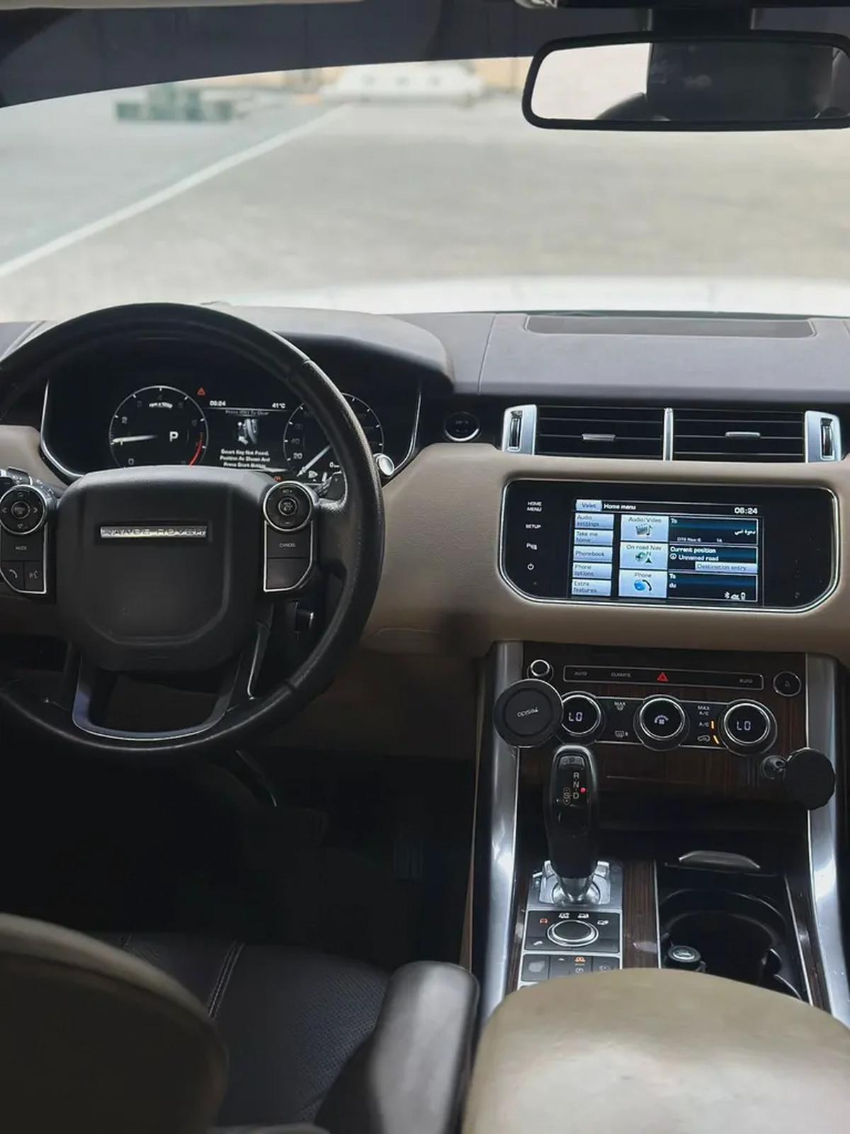 رنج روفر سبورت 2014 مواصفات حليجية بحالة جيدة-7-7