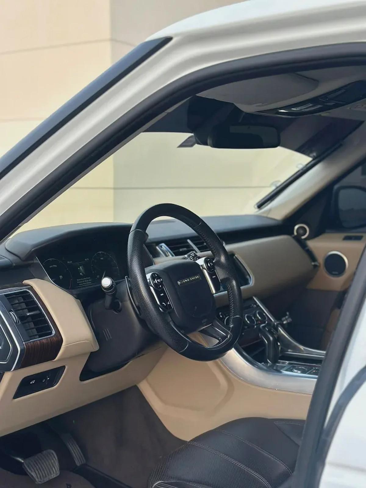 رنج روفر سبورت 2014 مواصفات حليجية بحالة جيدة-8-8