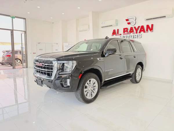 جي ام سي يوكن SLT اسود / بيج خليجي الكندي GMC Yukon SLT 2022 - GCC Specs - Pristine Condition