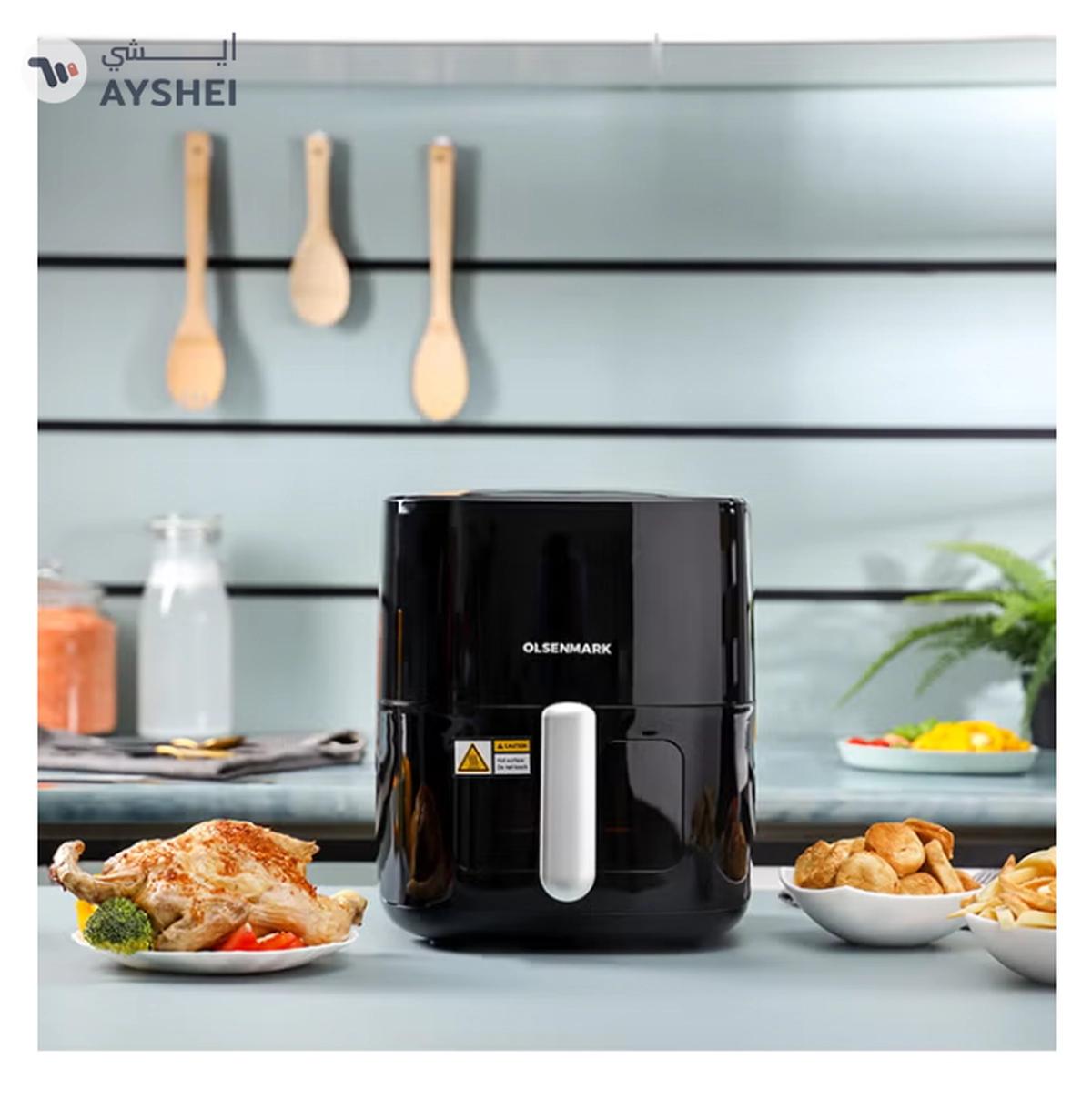 Olsenmark 6L Digital Air Fryer | LED Touchscreen Display-1-portrait