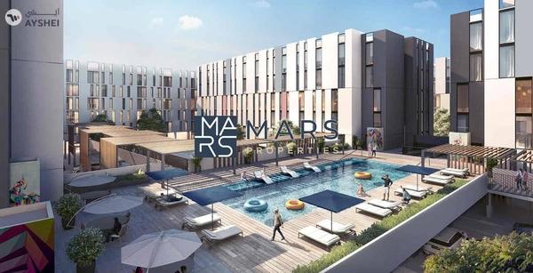 The Cozy & Lavish 1BHK Apartment in Boulevard Aljada