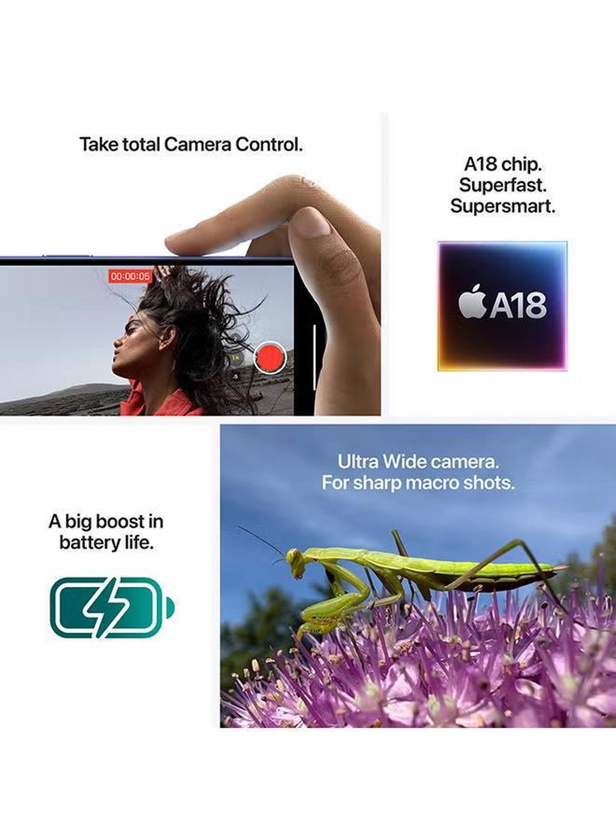 Apple iPhone 16 (128 GB) - Teal-8-8