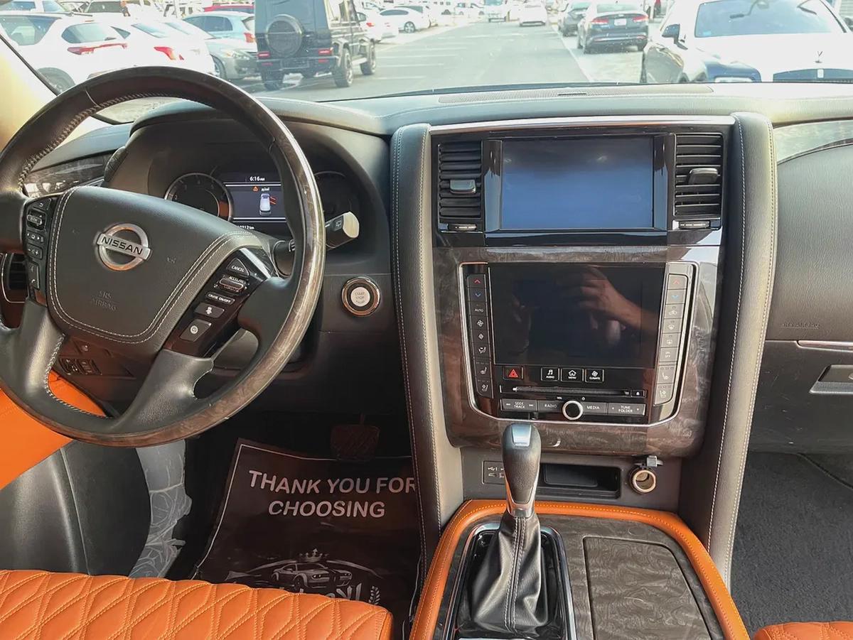 8 سلندر فل بلاتنيوم Nissan Patrol LE Platinum 2021, GCC Specs-18-18
