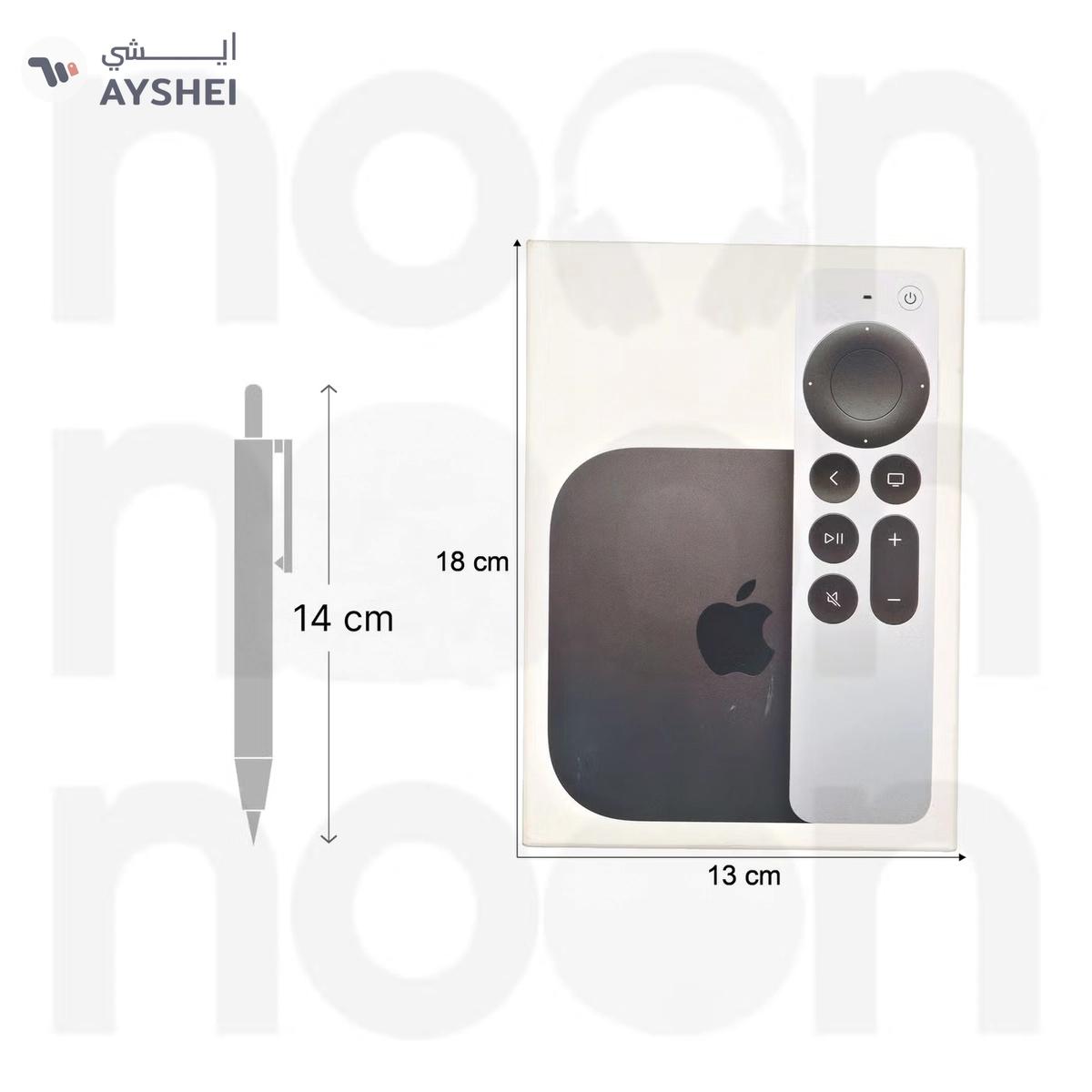 Apple TV 4K Wi‑Fi with 64GB storage, 3rd Gen, black-4-4