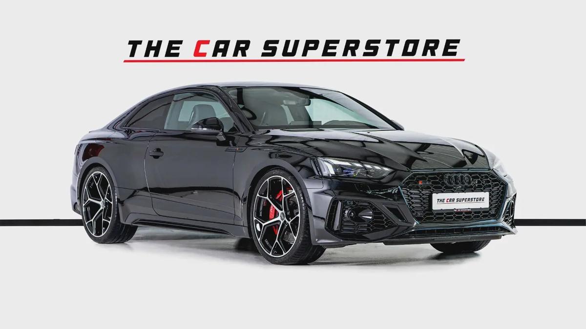 Audi RS5 Coupe-Black On Black-Active Sports Exhaust-Bang Olufsen Sound System-21 Inch Rims-1-1