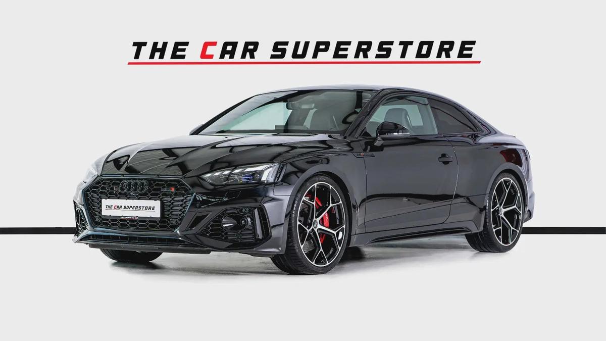 Audi RS5 Coupe-Black On Black-Active Sports Exhaust-Bang Olufsen Sound System-21 Inch Rims-3-3