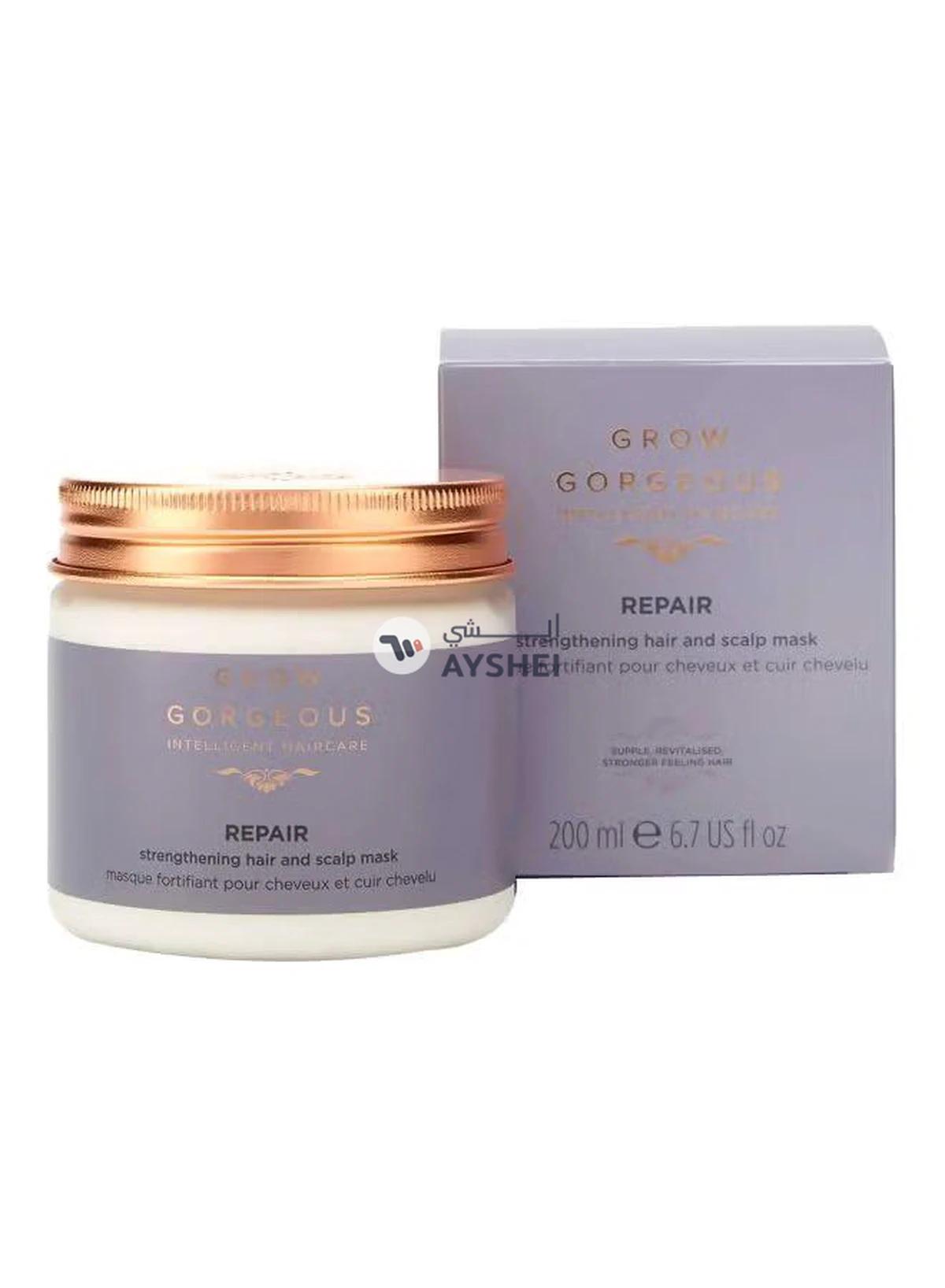 Grow Gorgeous Repair Strengthening Hair And Scalp Mask 200ml-0-0