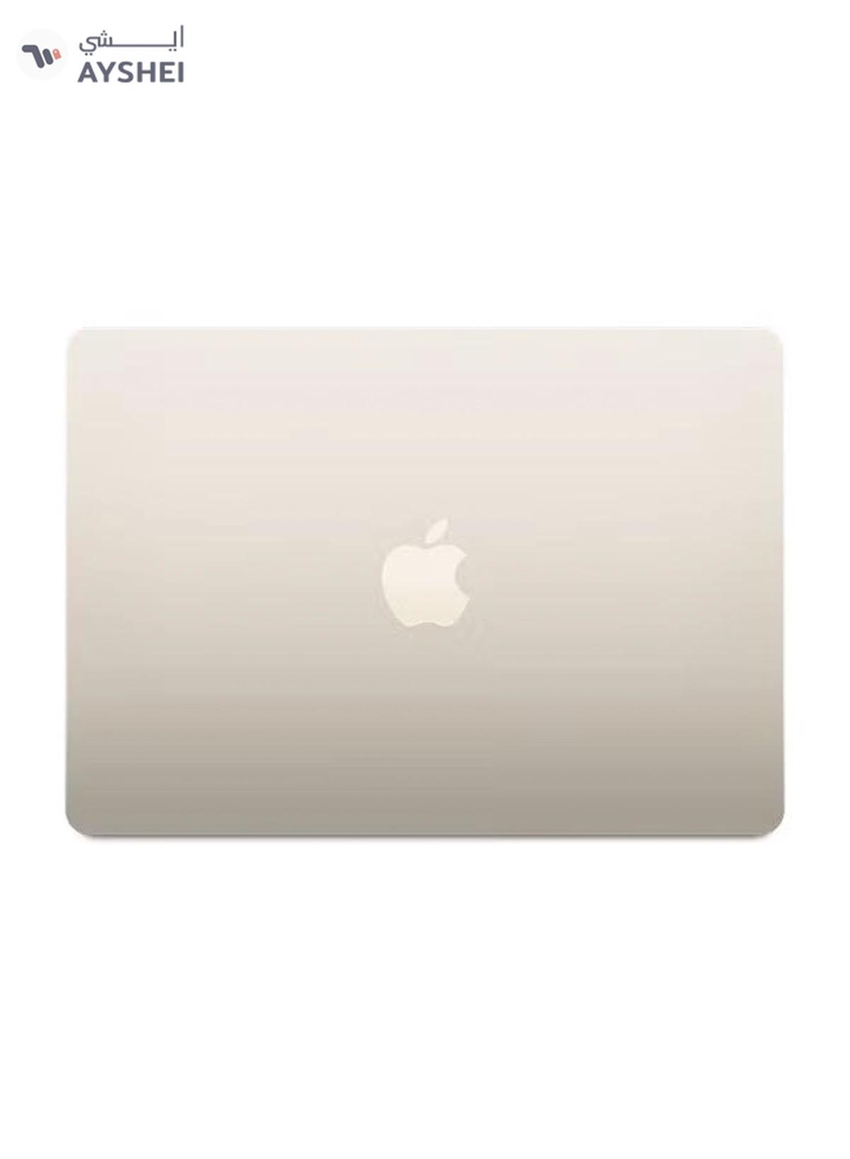 Apple New 2025 MacBook Air MW0Y3 13-Inch Display, Apple M4 Chip 10-Core CPU 8-Core GPU Processor/16GB RAM/256GB SSD/macOS English/Arabic Starlight-3-3