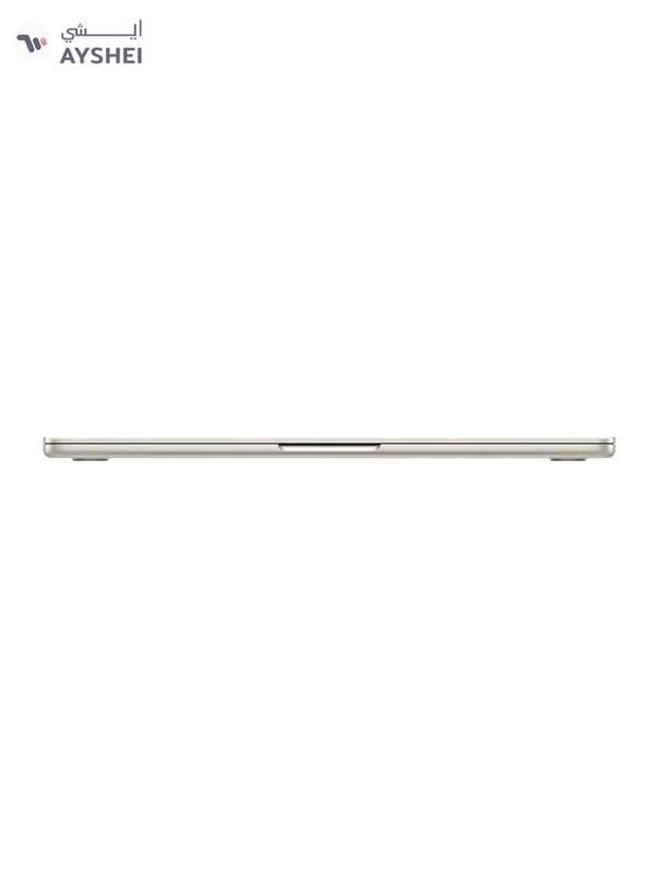 Apple New 2025 MacBook Air MW0Y3 13-Inch Display, Apple M4 Chip 10-Core CPU 8-Core GPU Processor/16GB RAM/256GB SSD/macOS English/Arabic Starlight