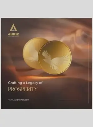 Auriz Minting 20gm 24K Gold Bar - Variable Design