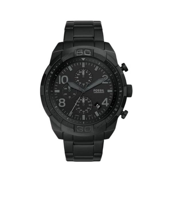 Fossil Men's Bronson Chronograph Watch FS5712 - 50 mm - Black