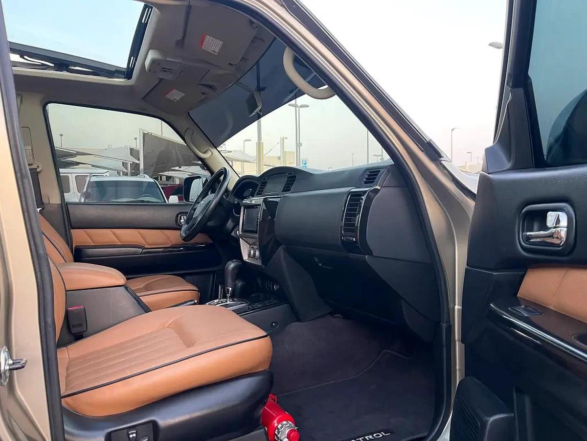 نيسان بترول سوبر سفاري Nissan Patrol Safari Super Safari 2021 - GCC Specs - Pristine Condition-10-10