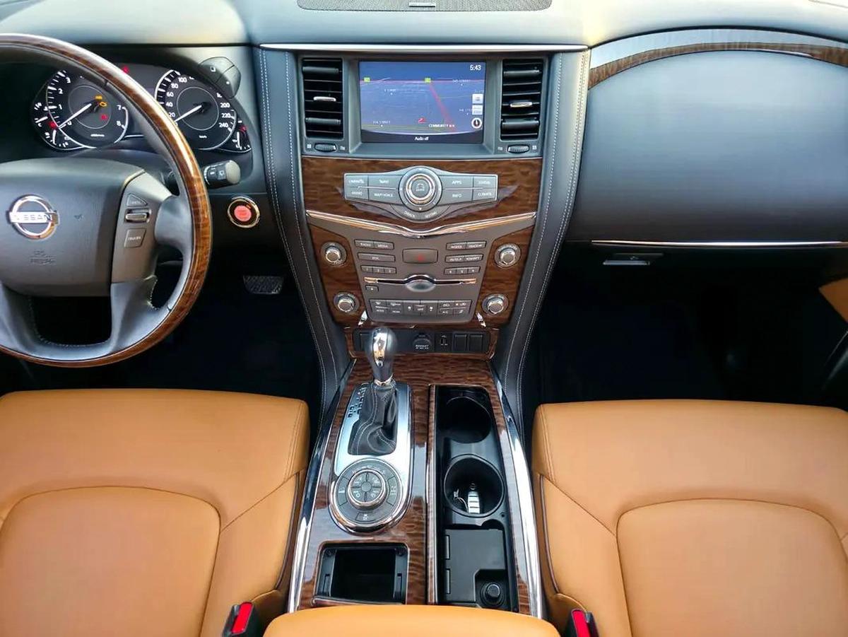 Nissan Patrol SE Platinum V6 Full Option Original Paint Gcc Single Owner Well Maintained In Company-3-3