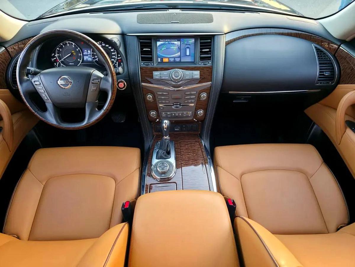 Nissan Patrol SE Platinum V6 Full Option Original Paint Gcc Single Owner Well Maintained In Company-2-2