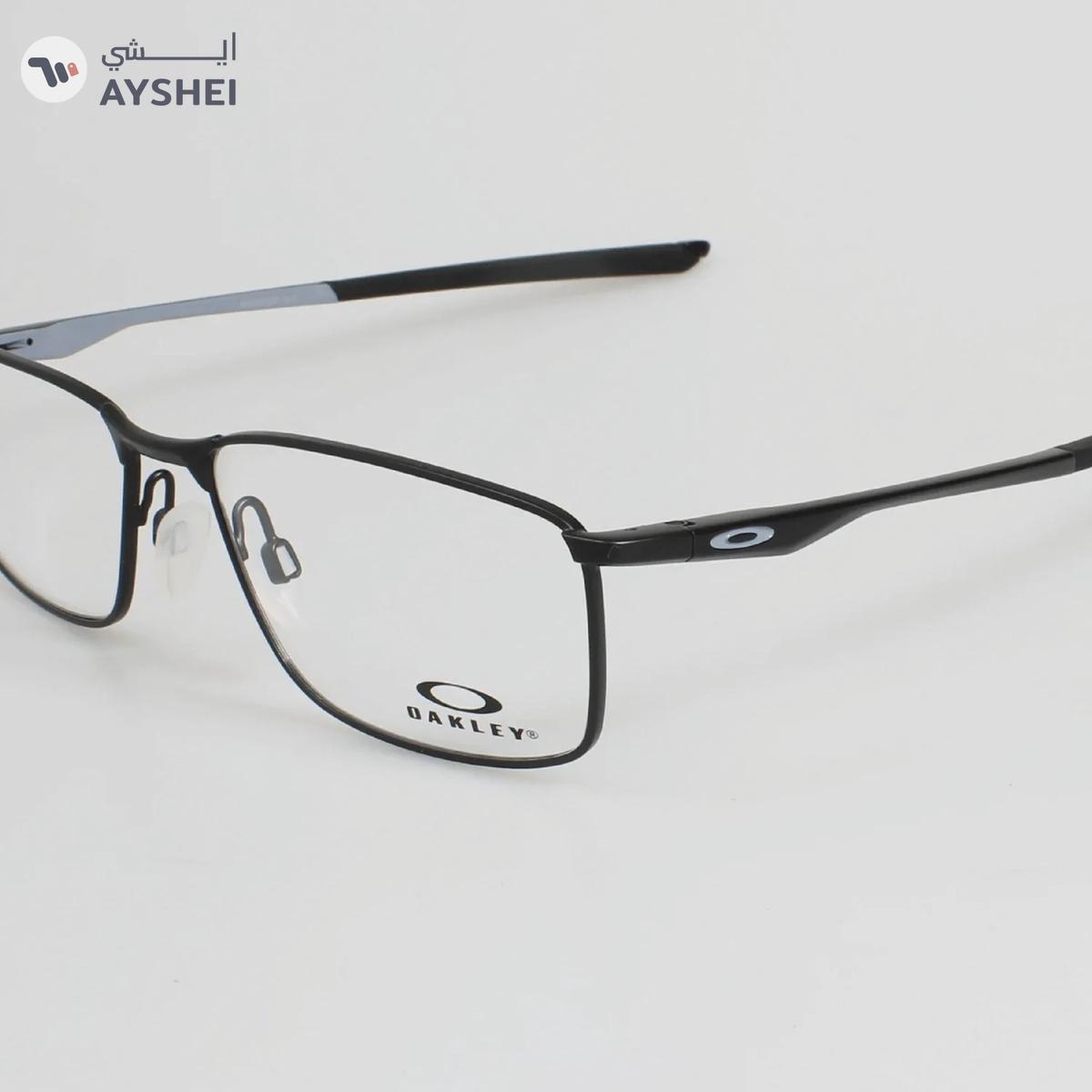 Oakley 3217 0155 Satin Black 136 Eyewear Frame for Men and Women-1-portrait