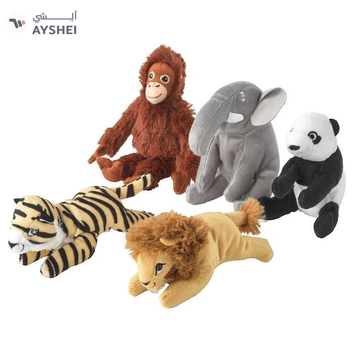 IKEA DJUNGELSKOG Soft Toy, Assorted Designs – Adorable Jungle Friends for Kids-0-portrait