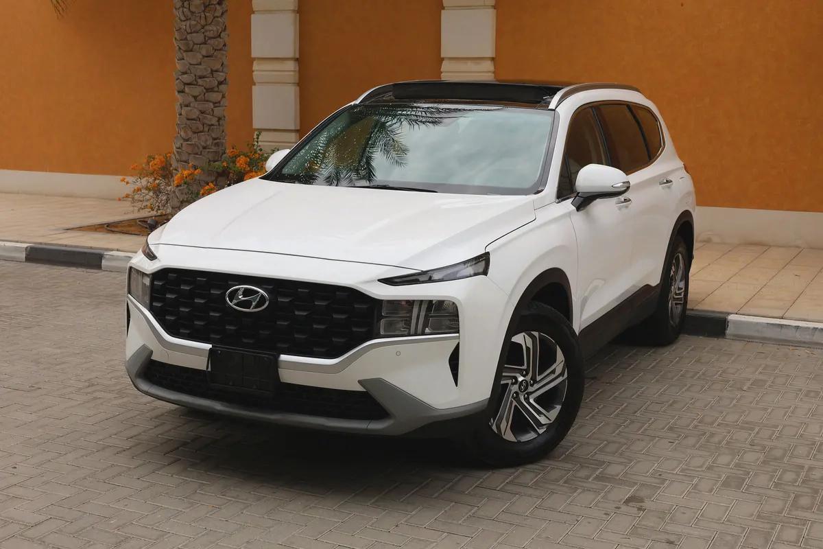 SANTA FE 2.5L ( COMFORT PLUS ) - GCC SPECS - UNDER WARRANTY UNTIL OCT 2028 - ACCIDENT FREE --0-0