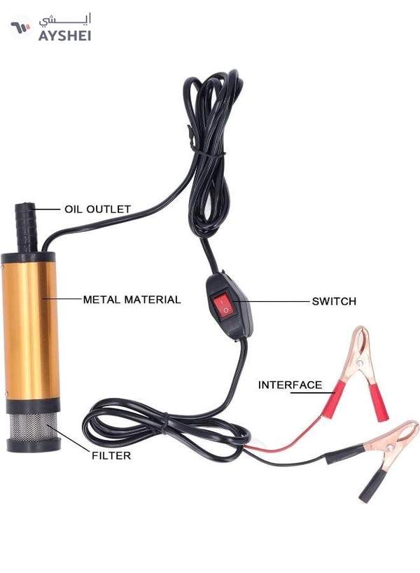 BOSS LIFE STYLE Efficient Aluminum Alloy Electric Submersible Fuel Transfer Pump