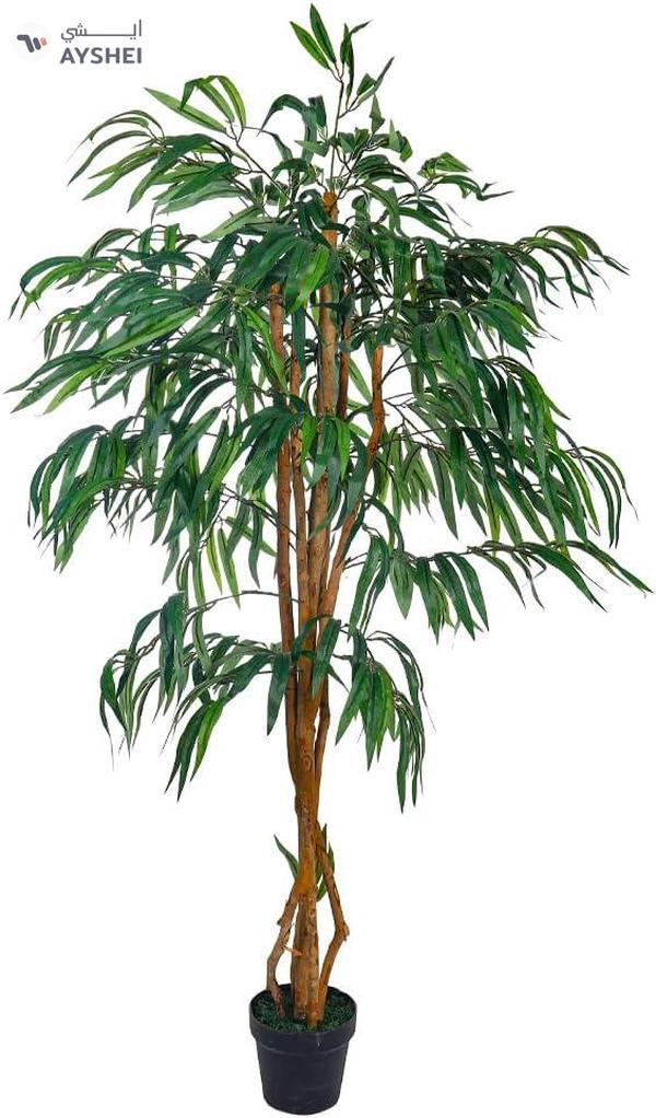 Yatai Decor Artificial Fake 1.7 Meter High Artificial Ficus Faux Leaf Tree Plant