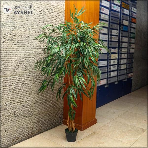 Yatai Decor Artificial Fake 1.7 Meter High Artificial Ficus Faux Leaf Tree Plant
