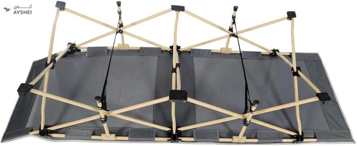 Yatai Decor Camp Bed for Adults, Extra Wide Heavy Duty Foldable Portable Camping-2-2