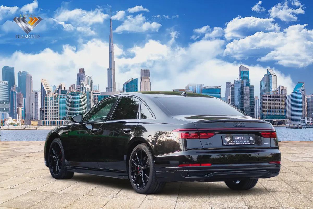 4,600 PM | 0% Down-Payment | Warranty+Service I MEGA SALE. A8 L Black Edition SLine-55-TFSI Quattro-4-4