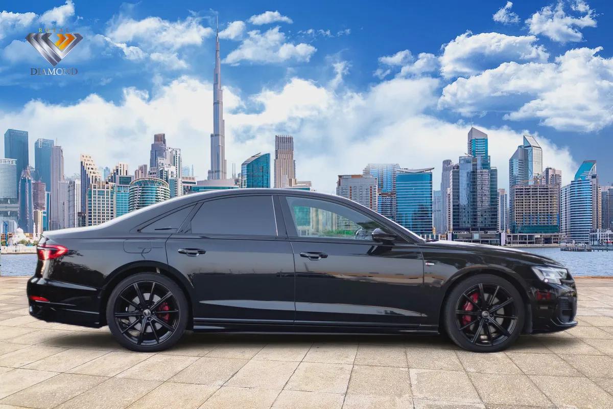 4,600 PM | 0% Down-Payment | Warranty+Service I MEGA SALE. A8 L Black Edition SLine-55-TFSI Quattro-5-5