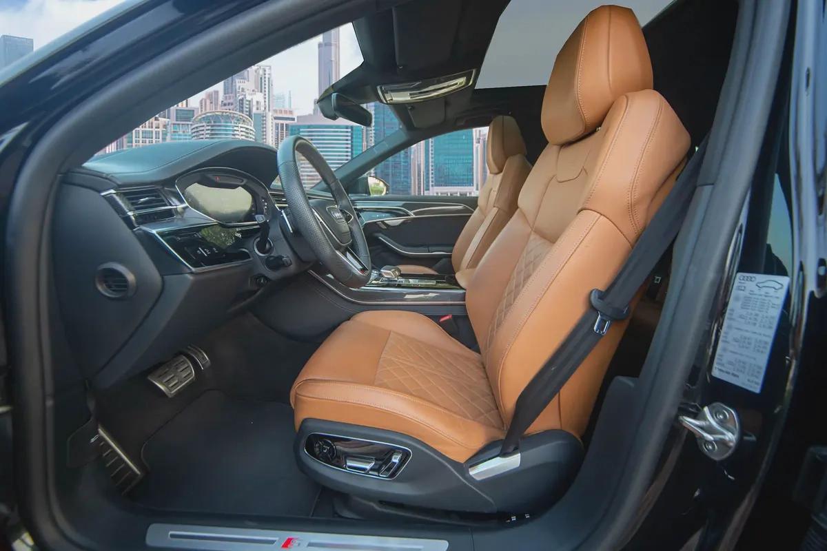 4,600 PM | 0% Down-Payment | Warranty+Service I MEGA SALE. A8 L Black Edition SLine-55-TFSI Quattro-9-9