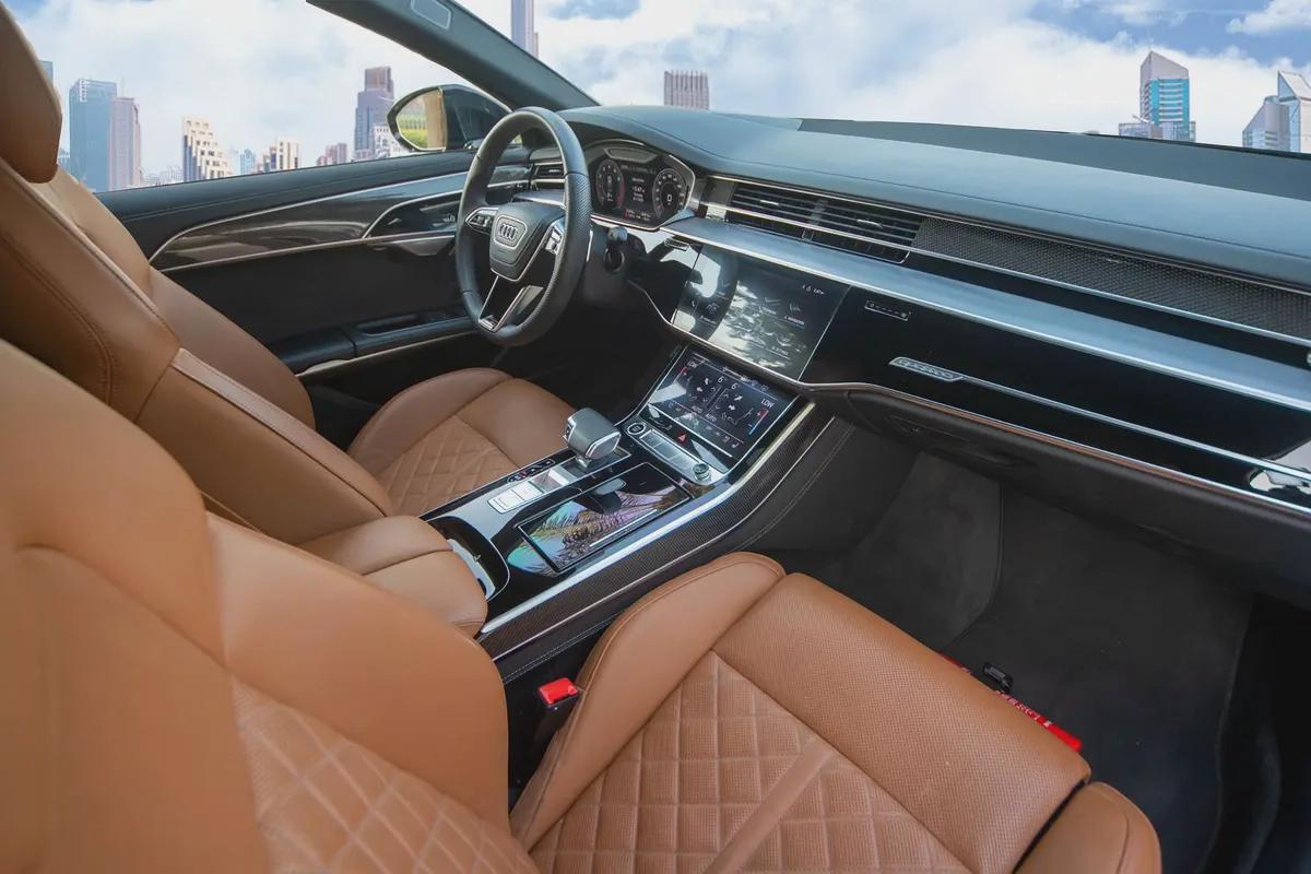 4,600 PM | 0% Down-Payment | Warranty+Service I MEGA SALE. A8 L Black Edition SLine-55-TFSI Quattro-13-13