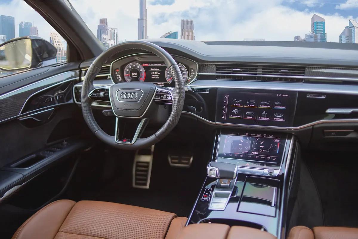 4,600 PM | 0% Down-Payment | Warranty+Service I MEGA SALE. A8 L Black Edition SLine-55-TFSI Quattro-15-15