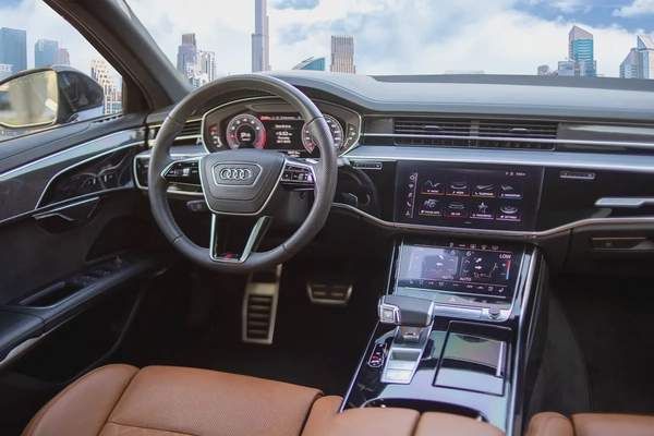 4,600 PM | 0% Down-Payment | Warranty+Service I MEGA SALE. A8 L Black Edition SLine-55-TFSI Quattro