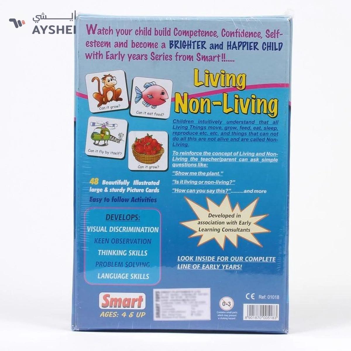 Smart - 1018 Living Non-Living Puzzle Set (Multi Color)-1-1