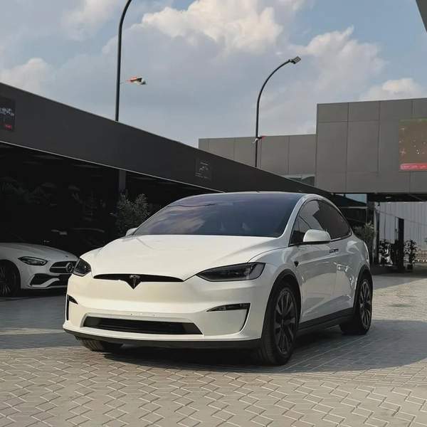 Tesla Model X Long Range 2023 | Dual Motor AWD | 670 HP | 29600 KM | White | تسلا موديل X 2023