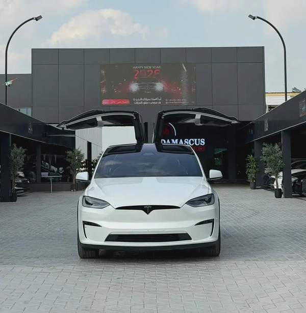 Tesla Model X Long Range 2023 | Dual Motor AWD | 670 HP | 29600 KM | White | تسلا موديل X 2023