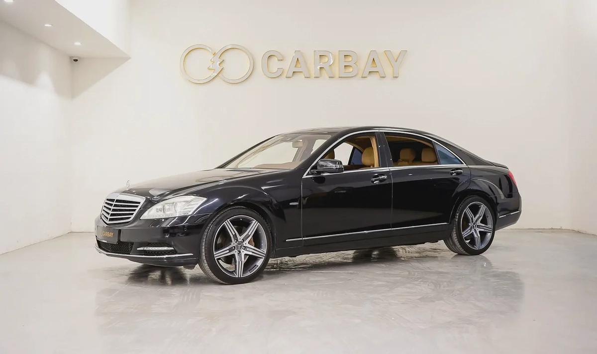 AED 599 | MERCEDES S550 2012 | PRISTINE CONDITION | WELL MAINTAINED | 1 YEAR WARRANTY-0-0