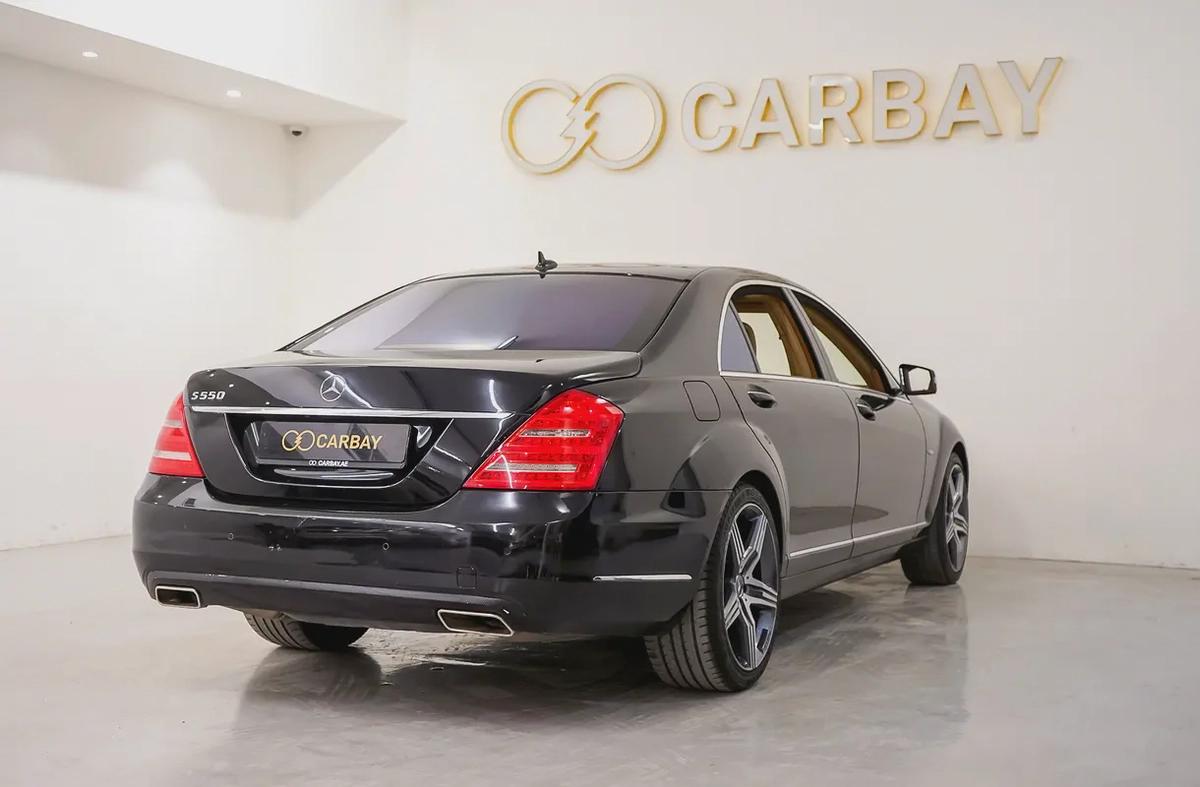 AED 599 | MERCEDES S550 2012 | PRISTINE CONDITION | WELL MAINTAINED | 1 YEAR WARRANTY-3-3
