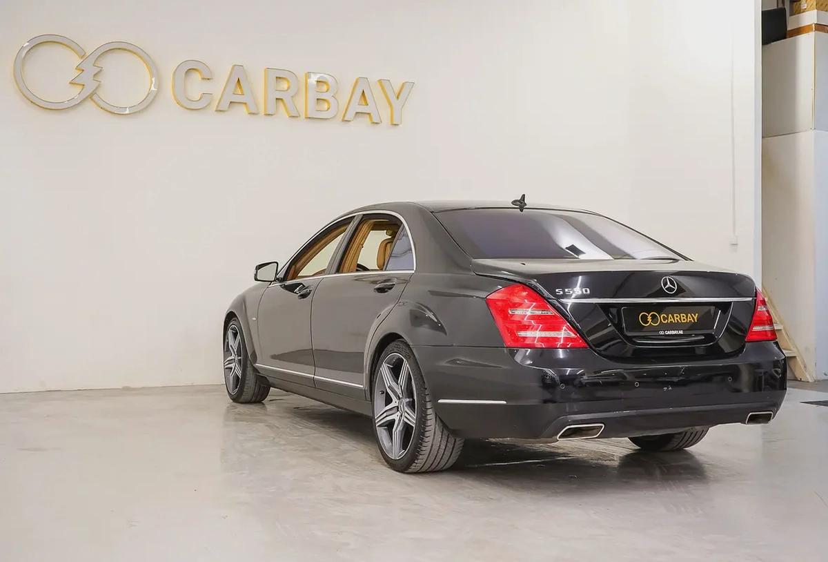 AED 599 | MERCEDES S550 2012 | PRISTINE CONDITION | WELL MAINTAINED | 1 YEAR WARRANTY-7-7