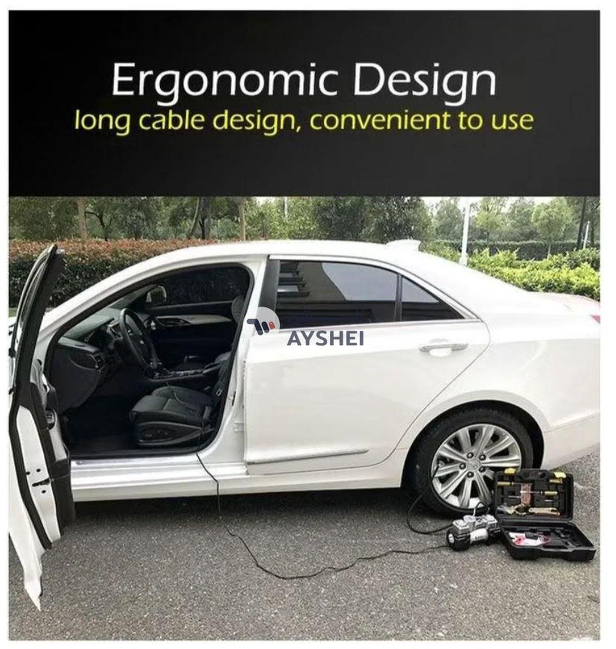 Camel Portable Air Compressor Car Tyre Inflator Kit-3-3