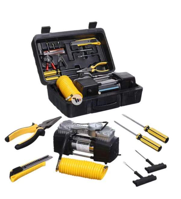 Camel Portable Air Compressor Car Tyre Inflator Kit