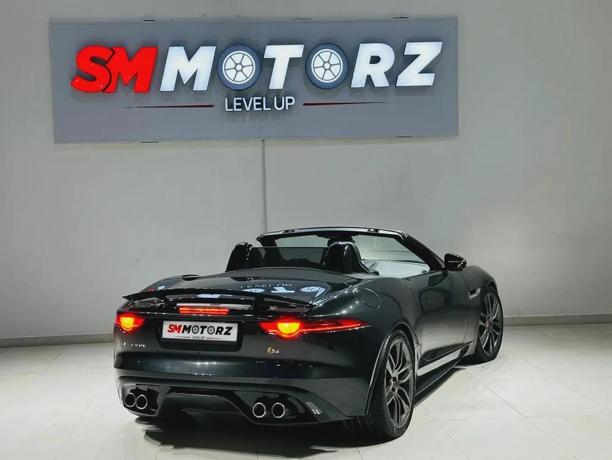 JAGUAR F-TYPE S V8 SUPERCHARGED 2015 ORIGINAL PAINT FULL SERVICE HISTORY AGENCY-3-3