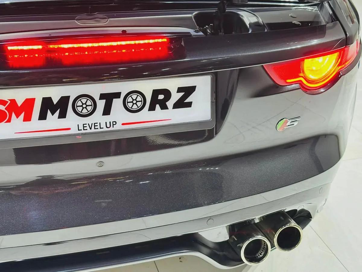 JAGUAR F-TYPE S V8 SUPERCHARGED 2015 ORIGINAL PAINT FULL SERVICE HISTORY AGENCY-5-5