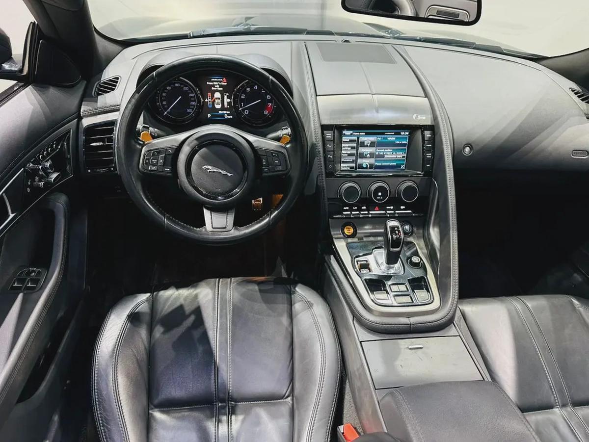 JAGUAR F-TYPE S V8 SUPERCHARGED 2015 ORIGINAL PAINT FULL SERVICE HISTORY AGENCY-14-14