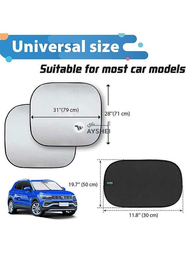 LP Car Front Window Collapsible Sunshade